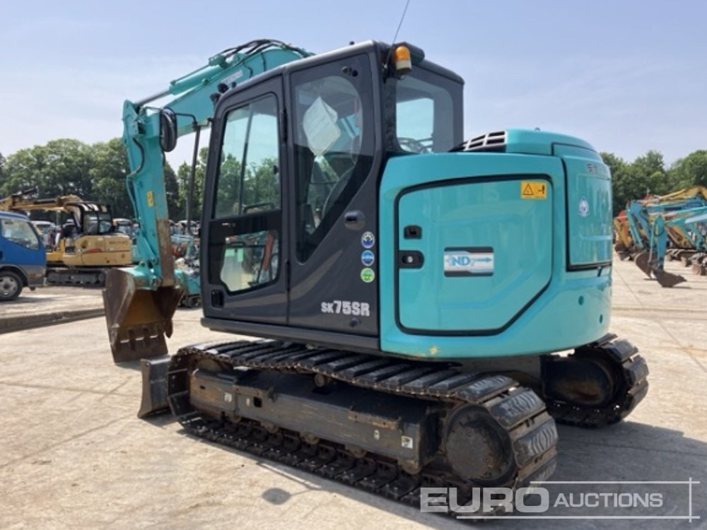 小型挖掘机 2021 Kobelco SK75SR-7：图7
