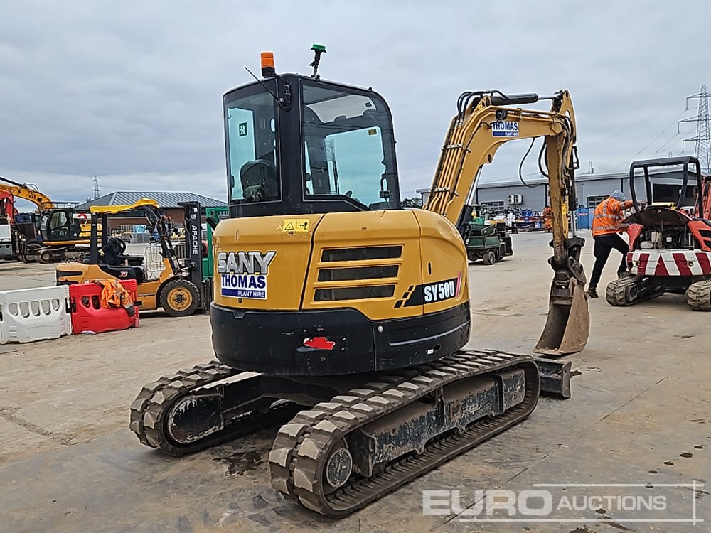 2021 Sany SY50U - 小型挖掘机:图5 2021 Sany SY50U - 小型挖掘机:图5