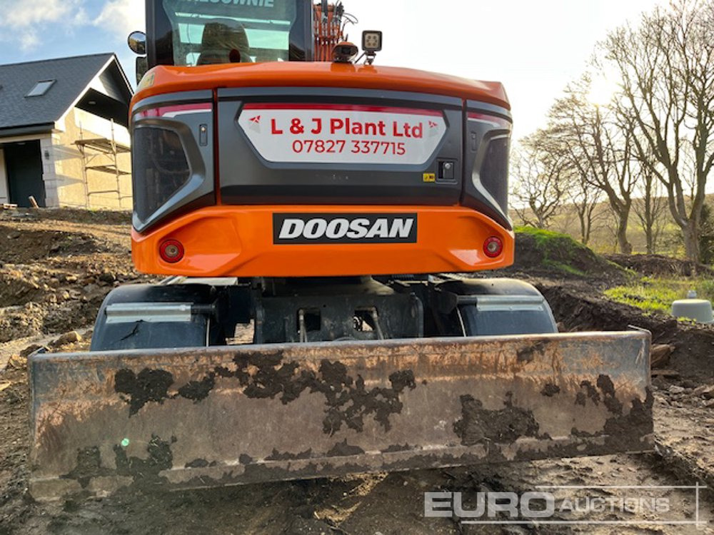 2022 Doosan DX100W-7 - 轮式挖掘机:图3 2022 Doosan DX100W-7 - 轮式挖掘机:图3