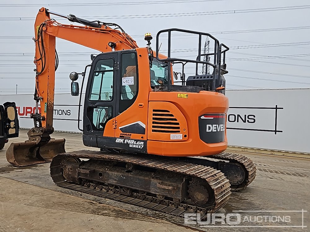 2022 Doosan DX140LCR-7 - 履带式挖掘机:图3 2022 Doosan DX140LCR-7 - 履带式挖掘机:图3