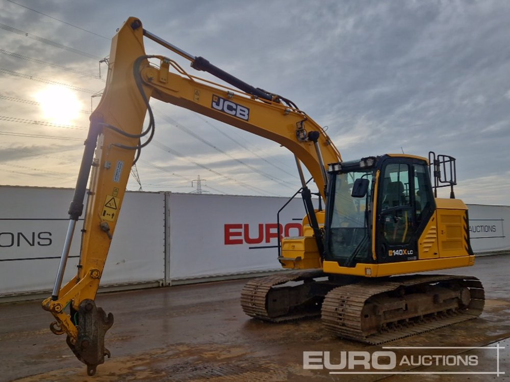 2022 JCB 140XL SV - 履带式挖掘机:图1 2022 JCB 140XL SV - 履带式挖掘机:图1