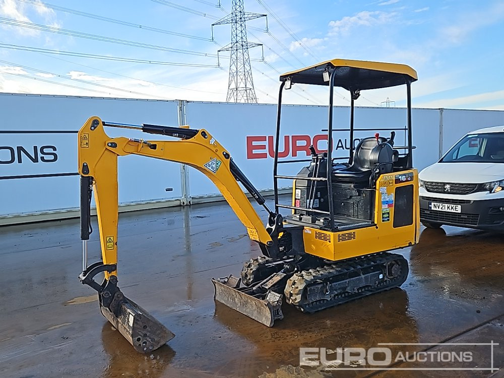 2022 JCB 16C-1 T3 - 小型挖掘机:图1 2022 JCB 16C-1 T3 - 小型挖掘机:图1