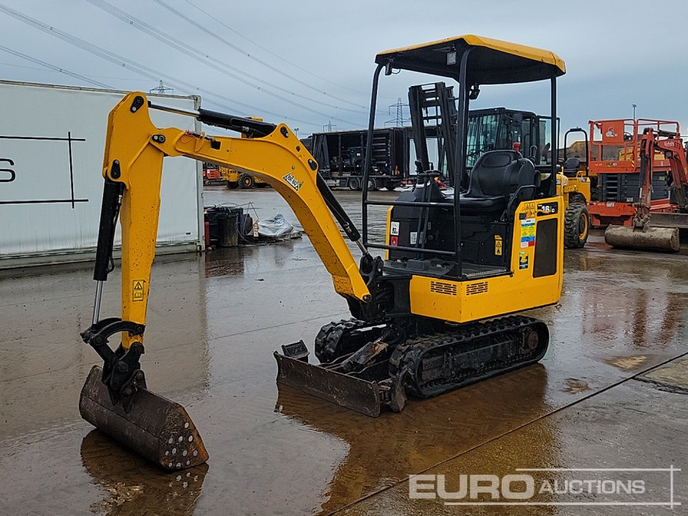 2022 JCB 16C-1 T3 - 小型挖掘机:图1 2022 JCB 16C-1 T3 - 小型挖掘机:图1