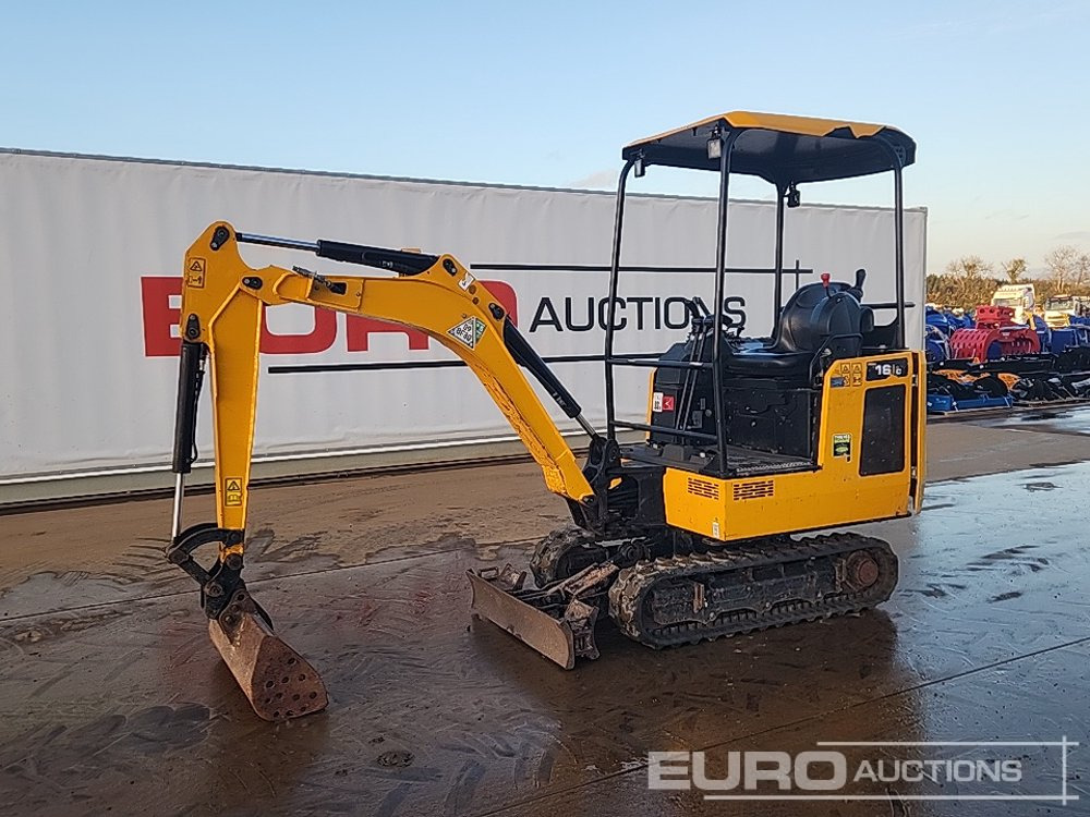 2022 JCB 16C-1 T3 - 小型挖掘机:图1 2022 JCB 16C-1 T3 - 小型挖掘机:图1