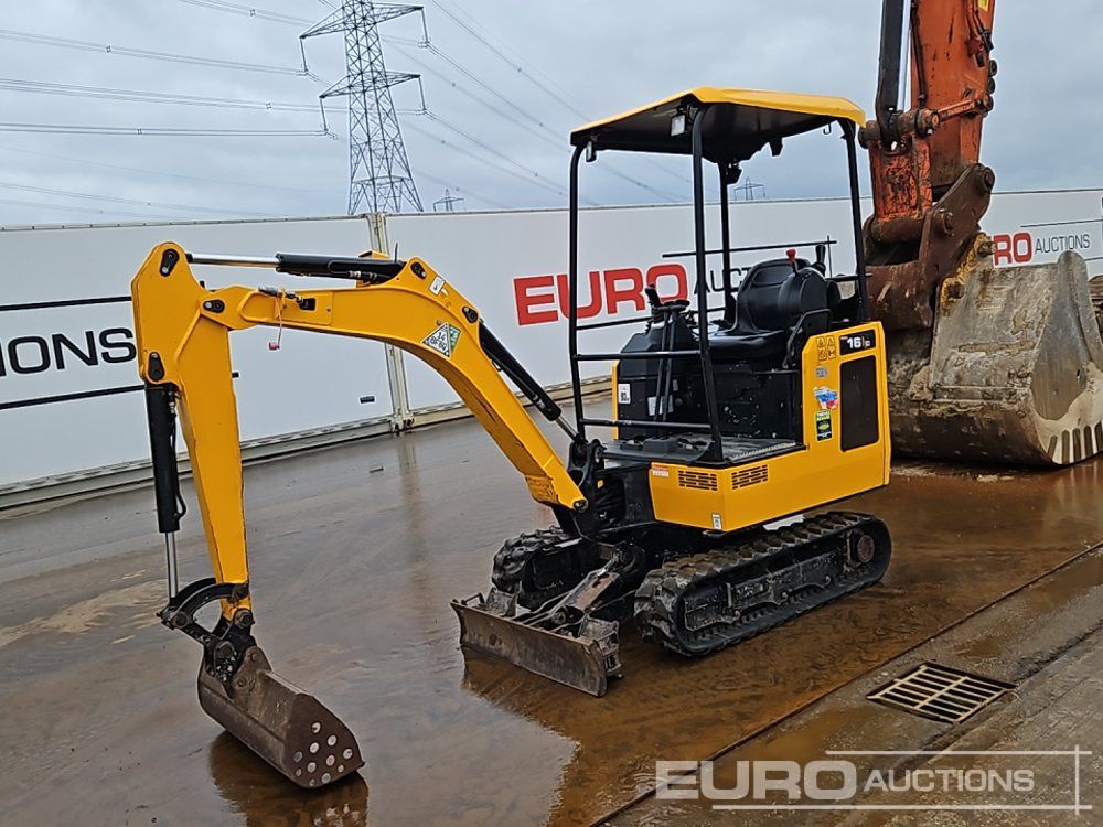 2022 JCB 16C-1 T3 - 小型挖掘机:图1 2022 JCB 16C-1 T3 - 小型挖掘机:图1
