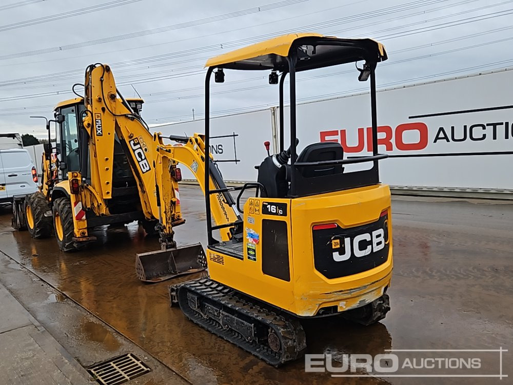2022 JCB 16C-1 T3 - 小型挖掘机:图3 2022 JCB 16C-1 T3 - 小型挖掘机:图3