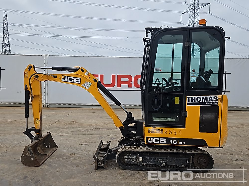 2022 JCB 16C-1 - 小型挖掘机:图2 2022 JCB 16C-1 - 小型挖掘机:图2