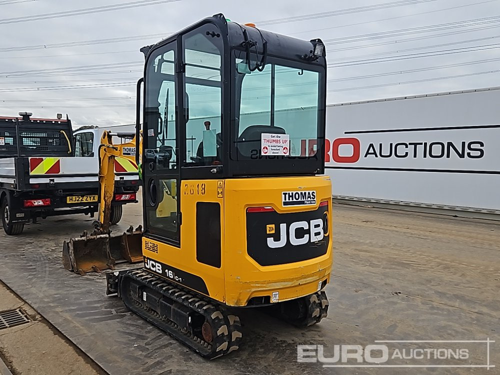 2022 JCB 16C-1 - 小型挖掘机:图3 2022 JCB 16C-1 - 小型挖掘机:图3