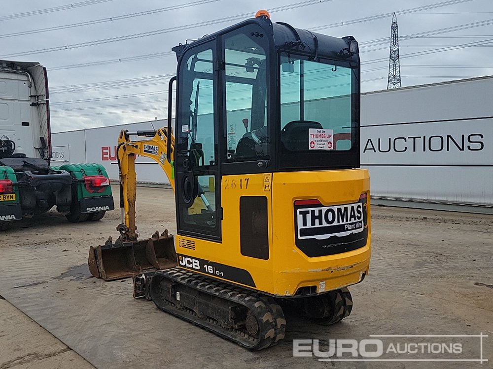 2022 JCB 16C-1 - 小型挖掘机:图3 2022 JCB 16C-1 - 小型挖掘机:图3