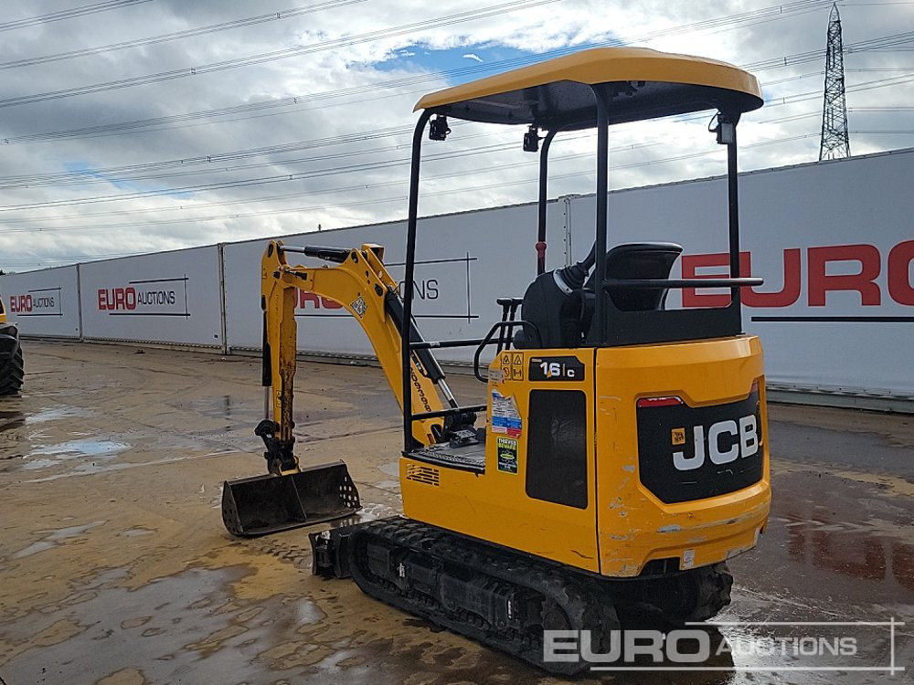 2022 JCB 16C-1 - 小型挖掘机:图3 2022 JCB 16C-1 - 小型挖掘机:图3