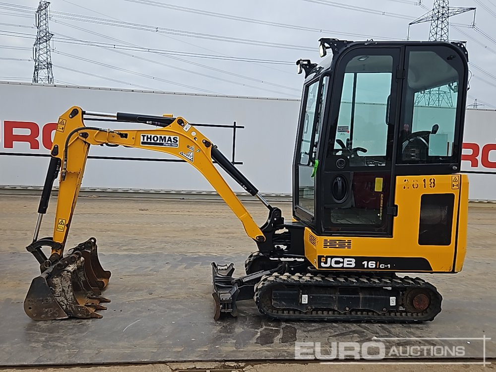 2022 JCB 16C-1 - 小型挖掘机:图2 2022 JCB 16C-1 - 小型挖掘机:图2