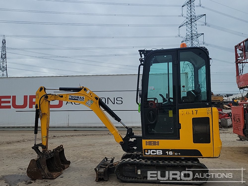 2022 JCB 16C-1 - 小型挖掘机:图2 2022 JCB 16C-1 - 小型挖掘机:图2