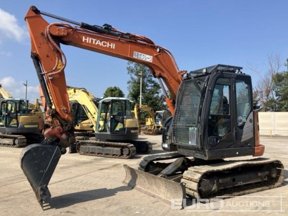 2023 Hitachi ZX75USK-5B - 小型挖掘机:图1 2023 Hitachi ZX75USK-5B - 小型挖掘机:图1
