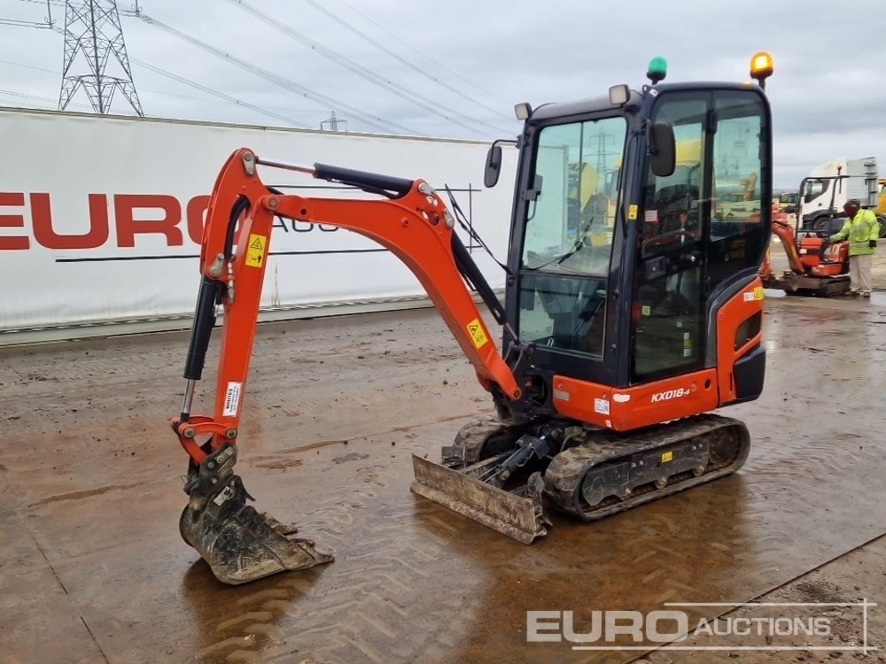 2023 Kubota KX018-4 - 小型挖掘机:图1 2023 Kubota KX018-4 - 小型挖掘机:图1