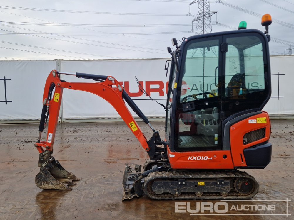 2023 Kubota KX018-4 - 小型挖掘机:图2 2023 Kubota KX018-4 - 小型挖掘机:图2