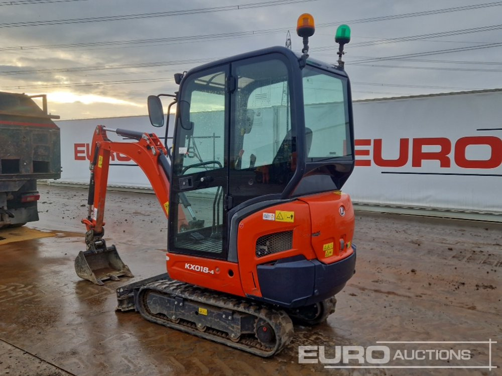 2023 Kubota KX018-4 - 小型挖掘机:图3 2023 Kubota KX018-4 - 小型挖掘机:图3