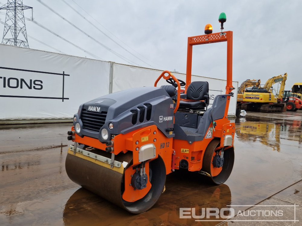 2024 Hamm HD12VV - 碾压机:图1 2024 Hamm HD12VV - 碾压机:图1