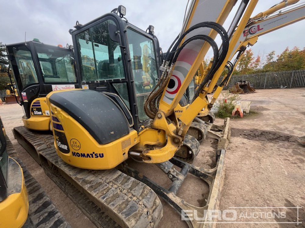 2024 Komatsu PC55MR-5E0 - 小型挖掘机:图4 2024 Komatsu PC55MR-5E0 - 小型挖掘机:图4