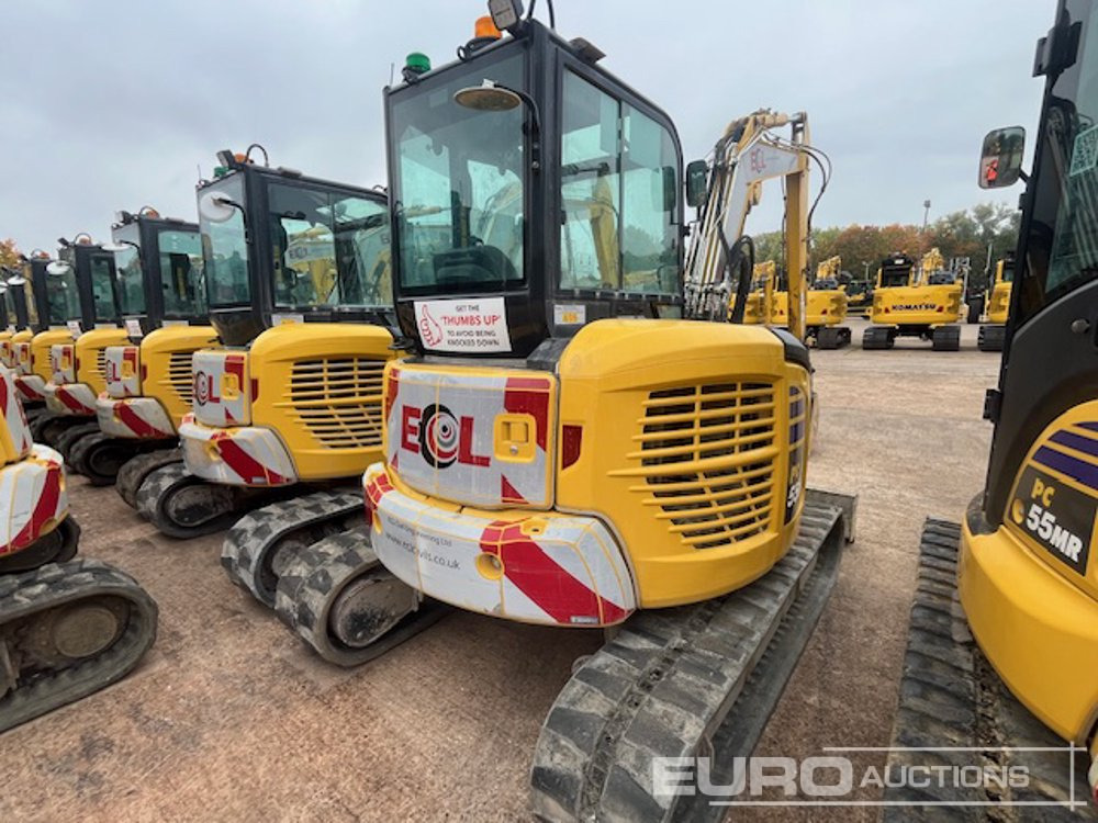 2024 Komatsu PC55MR-5E0 - 小型挖掘机:图5 2024 Komatsu PC55MR-5E0 - 小型挖掘机:图5