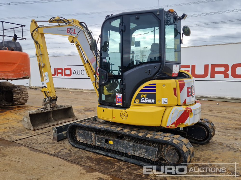 2024 Komatsu PC55MR-5E0 - 小型挖掘机:图5 2024 Komatsu PC55MR-5E0 - 小型挖掘机:图5