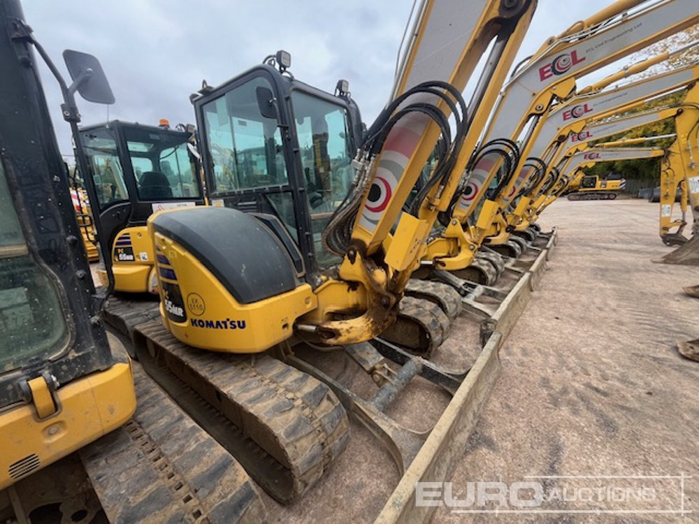 2024 Komatsu PC55MR-5E0 - 小型挖掘机:图3 2024 Komatsu PC55MR-5E0 - 小型挖掘机:图3