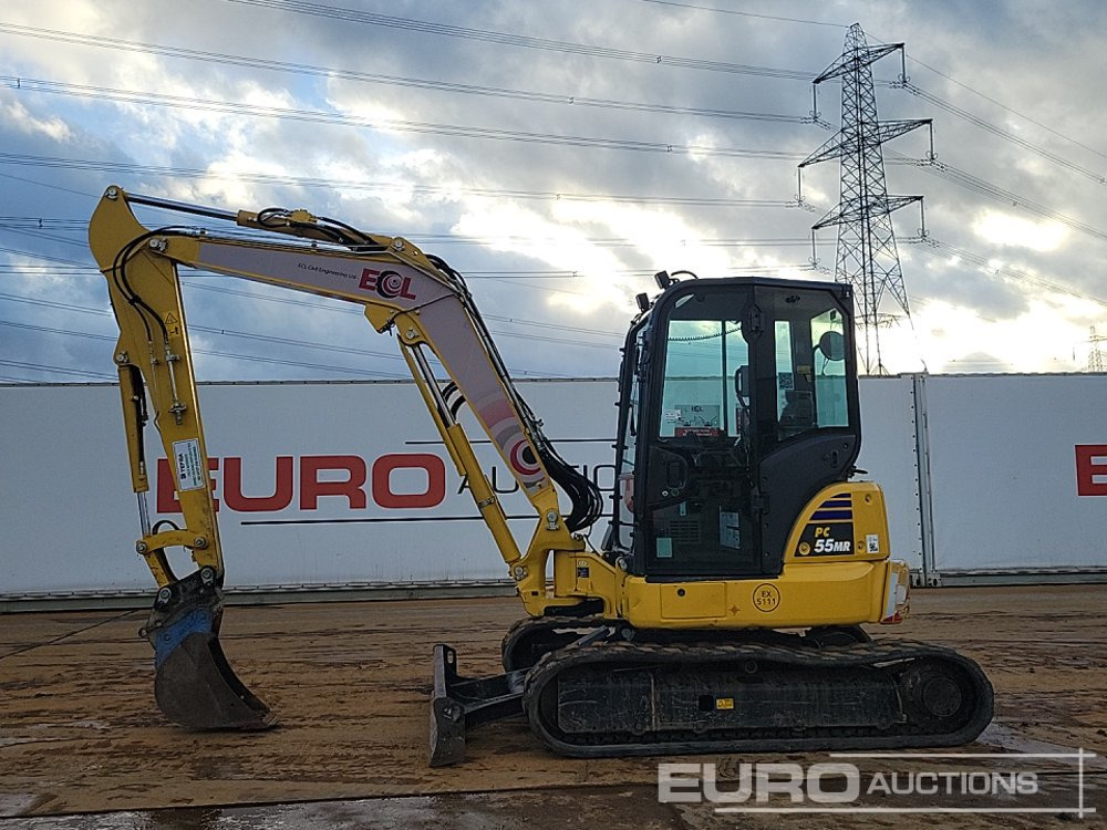 2024 Komatsu PC55MR-5E0 - 小型挖掘机:图3 2024 Komatsu PC55MR-5E0 - 小型挖掘机:图3