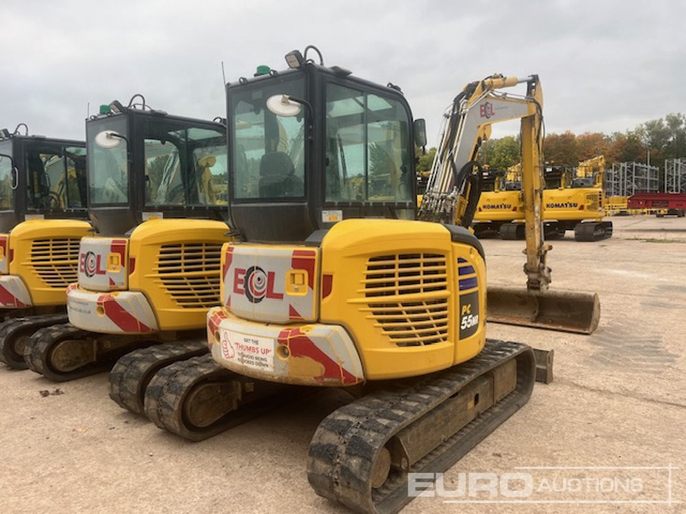 2024 Komatsu PC55MR-5E0 - 小型挖掘机:图4 2024 Komatsu PC55MR-5E0 - 小型挖掘机:图4
