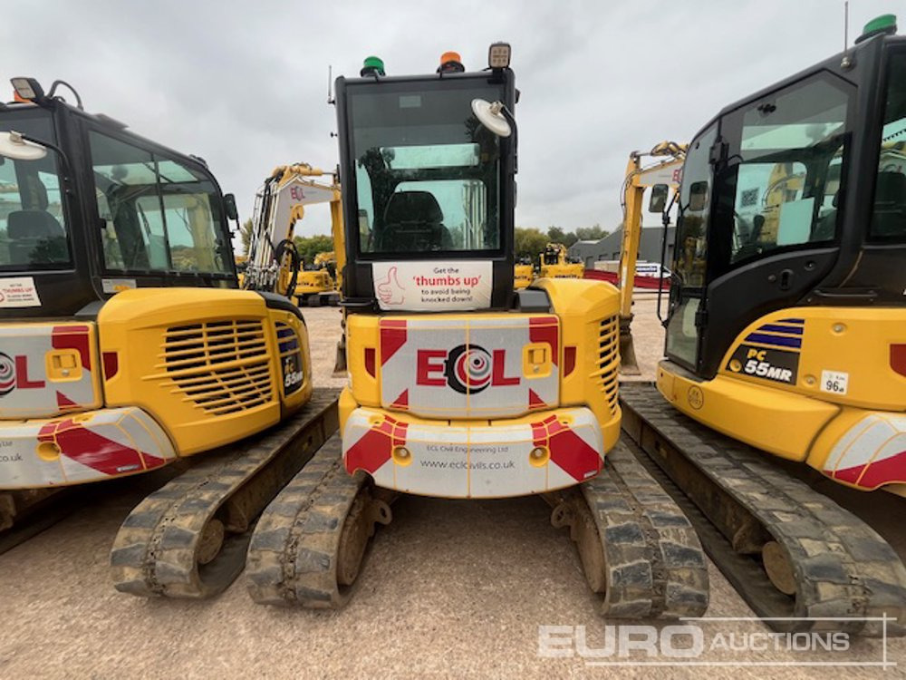 2024 Komatsu PC55MR-5E0 - 小型挖掘机:图4 2024 Komatsu PC55MR-5E0 - 小型挖掘机:图4