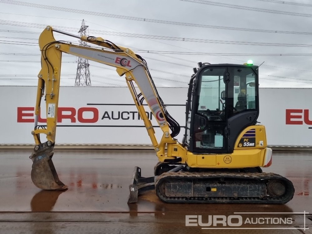 2024 Komatsu PC55MR-5E0 - 小型挖掘机:图3 2024 Komatsu PC55MR-5E0 - 小型挖掘机:图3