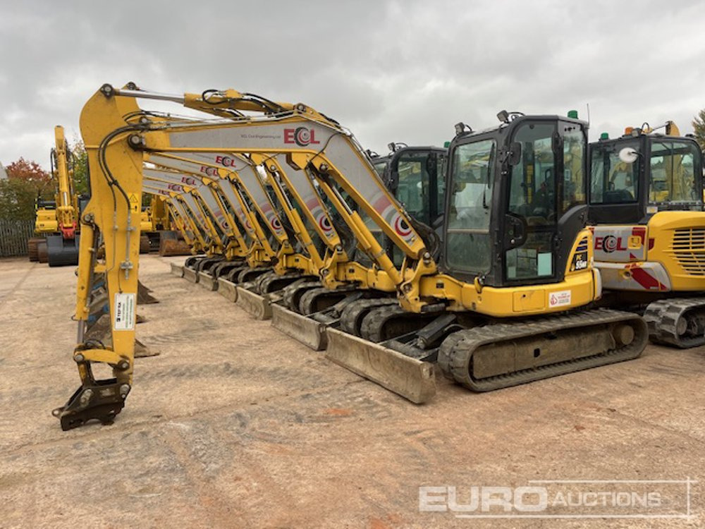 2024 Komatsu PC55MR-5E0 - 小型挖掘机:图1 2024 Komatsu PC55MR-5E0 - 小型挖掘机:图1