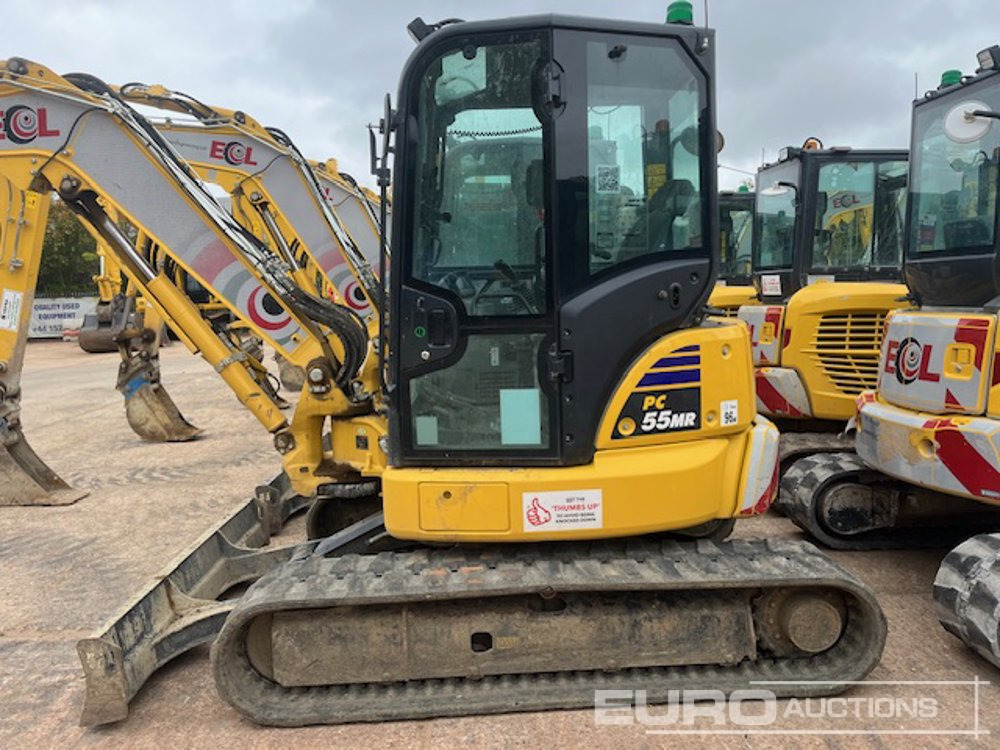 2024 Komatsu PC55MR-5E0 - 小型挖掘机:图2 2024 Komatsu PC55MR-5E0 - 小型挖掘机:图2