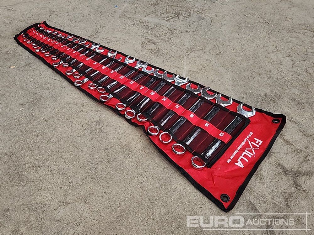 25pc Combination Spanner Set - 车间设备:图2 25pc Combination Spanner Set - 车间设备:图2