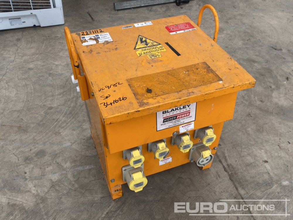 Blakley 10Kva 110 Volt Site Transformer - 建筑设备:图1 Blakley 10Kva 110 Volt Site Transformer - 建筑设备:图1