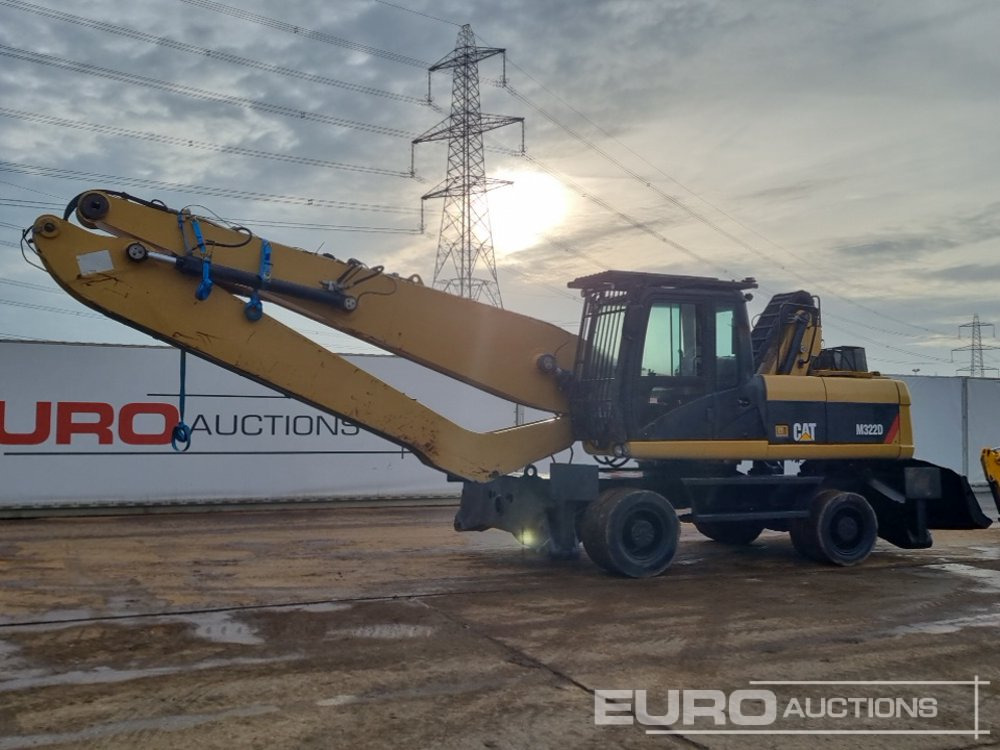 CAT M322D - 轮式挖掘机:图1 CAT M322D - 轮式挖掘机:图1