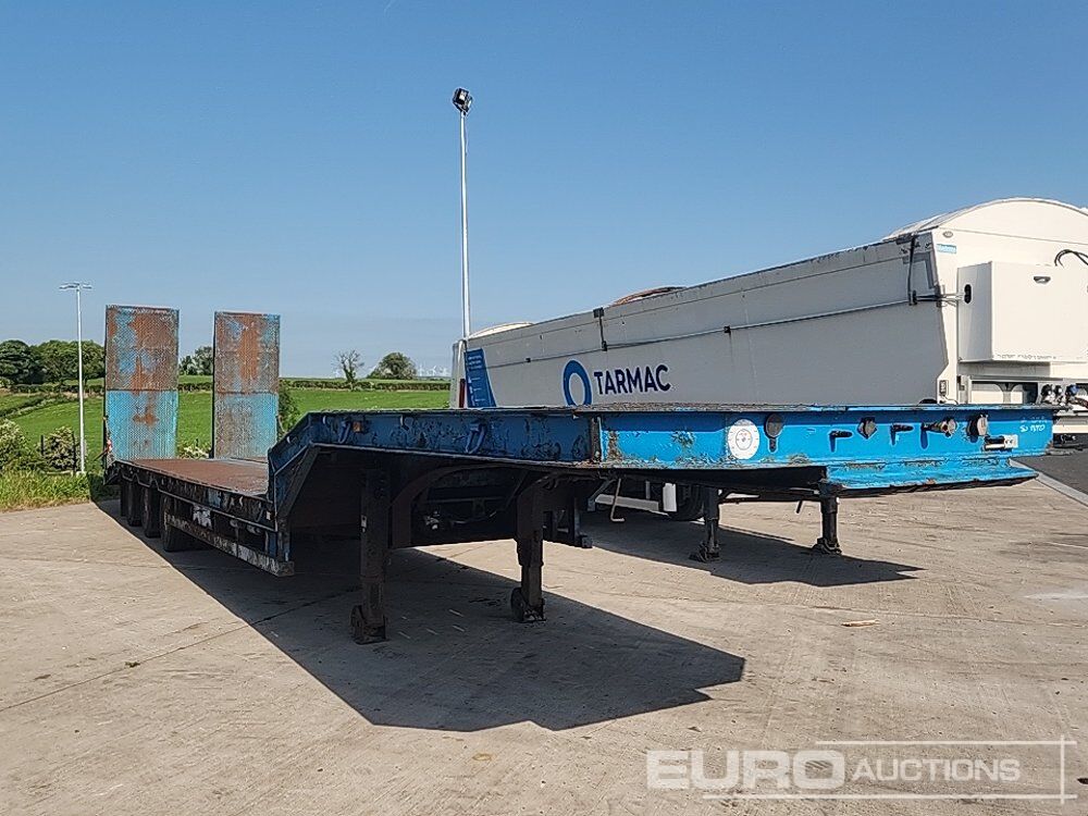 Chieftain Tri Axle Extendable Step Frame Low Loader Trailer, Hydraulic Ramps - 低装载半拖车:图4 Chieftain Tri Axle Extendable Step Frame Low Loader Trailer, Hydraulic Ramps - 低装载半拖车:图4