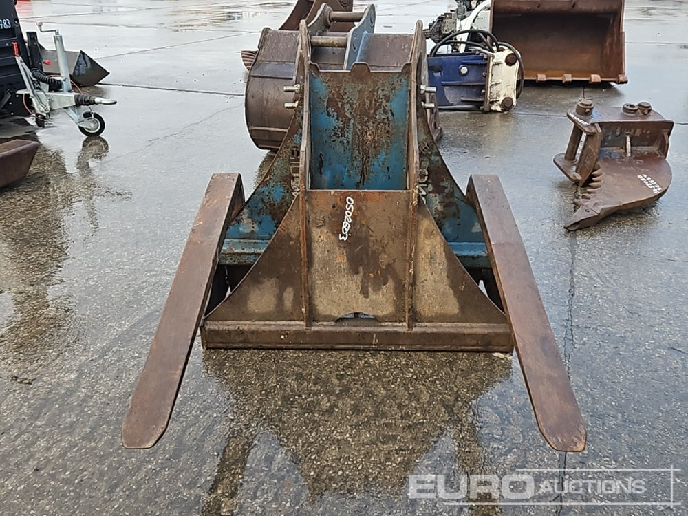 材料装卸设备 Conquip Pallet Forks 65mm Pin to suit 13 Ton Excavator：图8