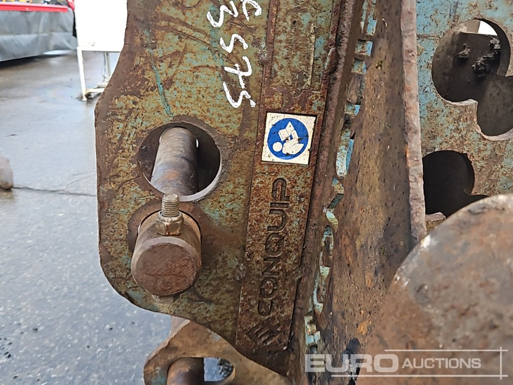 材料装卸设备 Conquip Pallet Forks 65mm Pin to suit 13 Ton Excavator：图13