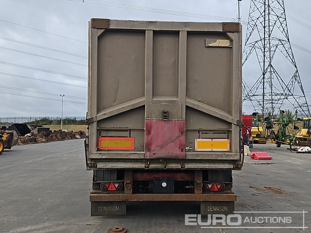 Dennison Tri Axle Bulk Tipping Trailer - 翻斗半拖车:图4 Dennison Tri Axle Bulk Tipping Trailer - 翻斗半拖车:图4