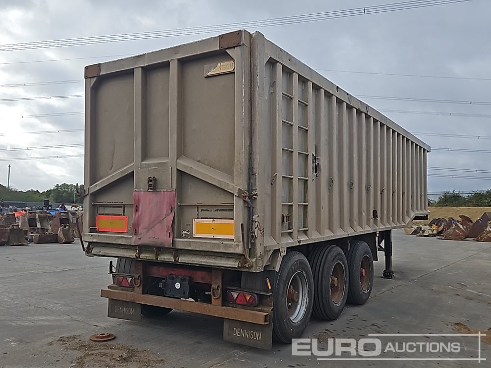 Dennison Tri Axle Bulk Tipping Trailer - 翻斗半拖车:图5 Dennison Tri Axle Bulk Tipping Trailer - 翻斗半拖车:图5