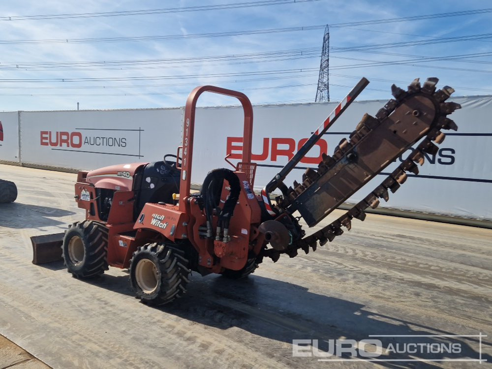 Ditch Witch RT40 - 挖沟机:图3 Ditch Witch RT40 - 挖沟机:图3