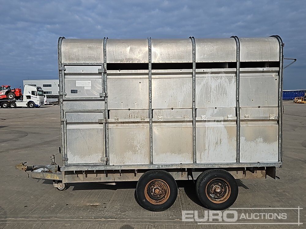 Gamic Trailers Twin Axle Animal Trailer, Ramp - 工程机械拖车:图2 Gamic Trailers Twin Axle Animal Trailer, Ramp - 工程机械拖车:图2