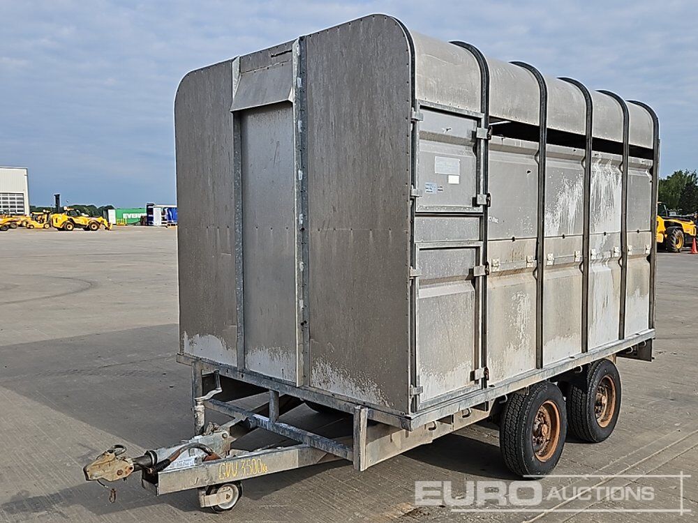Gamic Trailers Twin Axle Animal Trailer, Ramp - 工程机械拖车:图1 Gamic Trailers Twin Axle Animal Trailer, Ramp - 工程机械拖车:图1