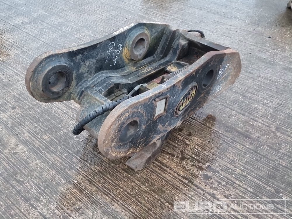 Geith Hydraulic Double Lock Quick Hitch 80mm Pin to suit 20 Ton Excavator - 快速耦合器:图1 Geith Hydraulic Double Lock Quick Hitch 80mm Pin to suit 20 Ton Excavator - 快速耦合器:图1