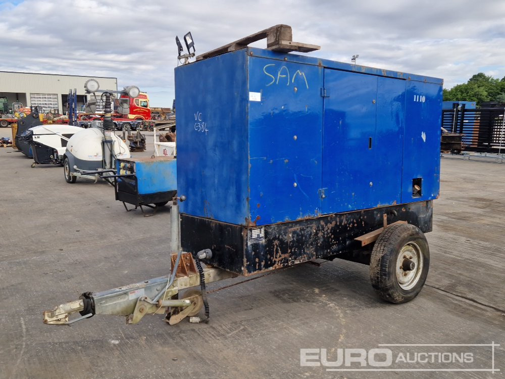 HGI Single Axle 60kVA Generator, John Deere Engine - 发电机组:图1 HGI Single Axle 60kVA Generator, John Deere Engine - 发电机组:图1