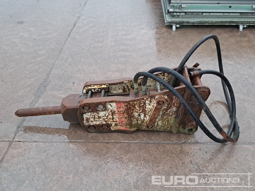 Hydraulic Breaker 45mm Pin to suit 4-6 Ton Excavator - 液压锤:图2 Hydraulic Breaker 45mm Pin to suit 4-6 Ton Excavator - 液压锤:图2