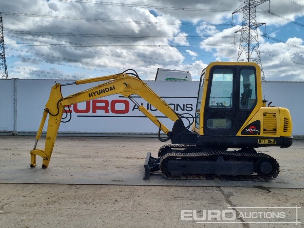 Hyundai R55-7 - 小型挖掘机:图2 Hyundai R55-7 - 小型挖掘机:图2