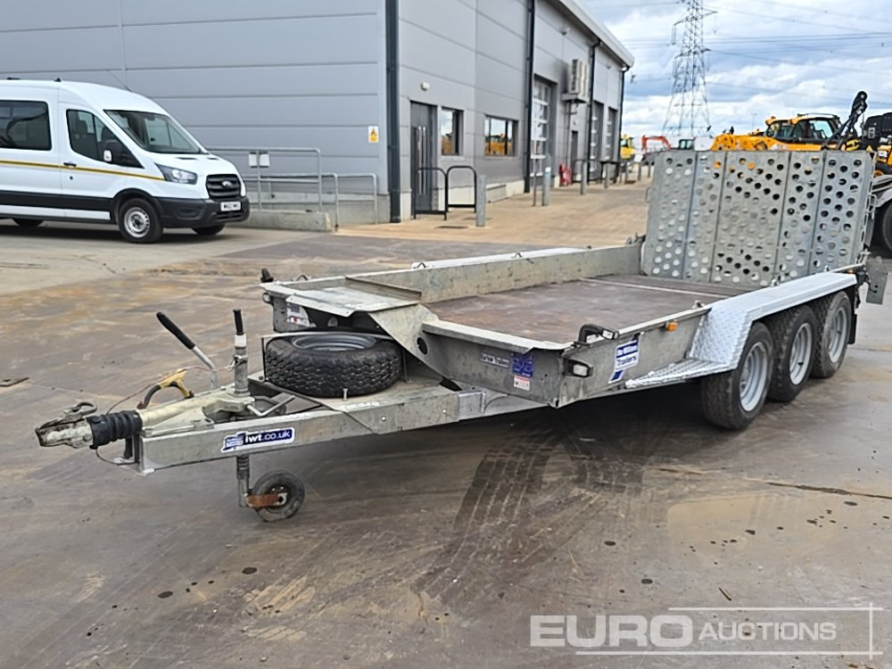 Ifor Williams GH146BT-3 - 工程机械拖车:图1 Ifor Williams GH146BT-3 - 工程机械拖车:图1