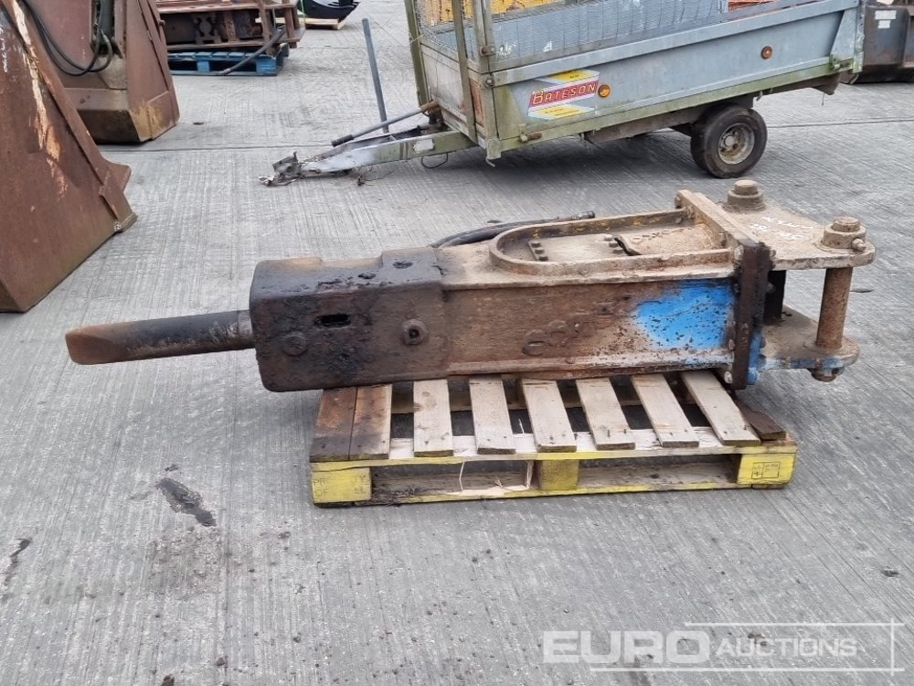 Indeco Hydraulic Breaker 65mm Pin to suit 13 Ton Excavator - 液压锤:图2 Indeco Hydraulic Breaker 65mm Pin to suit 13 Ton Excavator - 液压锤:图2