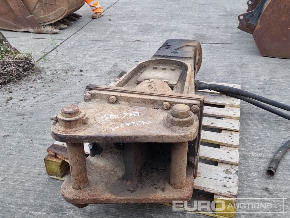 Indeco Hydraulic Breaker 65mm Pin to suit 13 Ton Excavator - 液压锤:图4 Indeco Hydraulic Breaker 65mm Pin to suit 13 Ton Excavator - 液压锤:图4