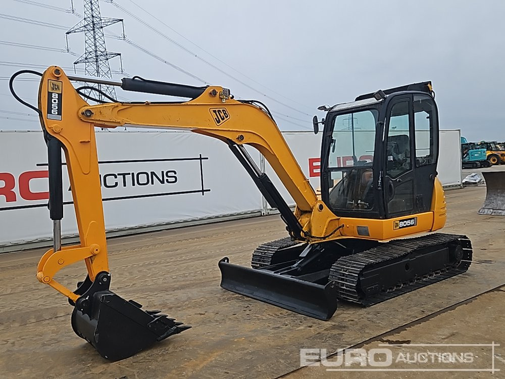 JCB 8056 - 小型挖掘机:图1 JCB 8056 - 小型挖掘机:图1